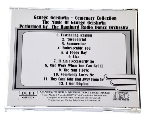 THE GEORGE GERSHWIN CENTENARY COLLECTION MUSIC OF CD Album Complete VG Condition - Very Good - Attic Discovery Shop