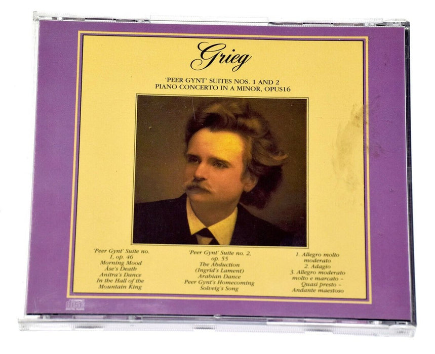 The Great Composers Grieg Rare Classical CD Album Complete VG Condition - Very Good - Attic Discovery Shop