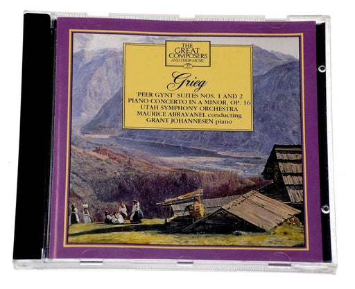 The Great Composers Grieg Rare Classical CD Album Complete VG Condition - Very Good - Attic Discovery Shop