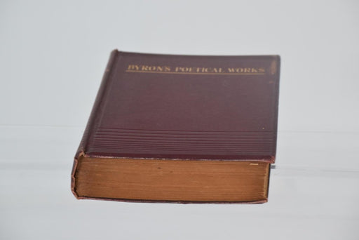 The Poetical Works Of Lord Byron Hardback Book Richard Edward King Rare Style - Good - Attic Discovery Shop