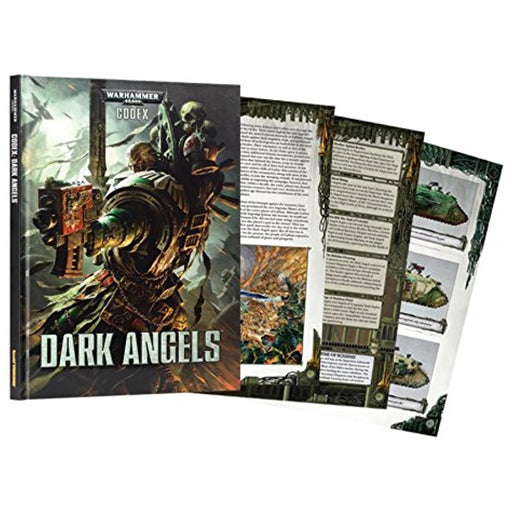 Warhammer 40,000 40K Codex Dark Angels Hardback Book Games Workshop Official - Very Good - Attic Discovery Shop