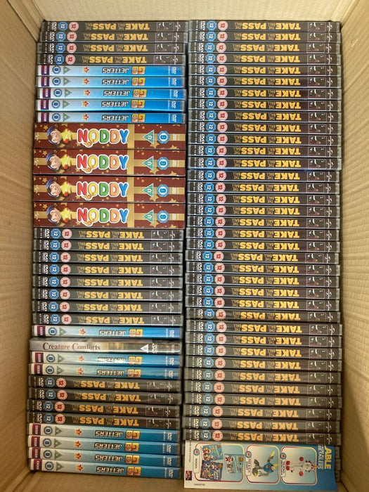 Wholesale DVD Joblot New Sealed Large Mixed Bundle Approx. 150+ RefID#13 - Attic Discovery Shop