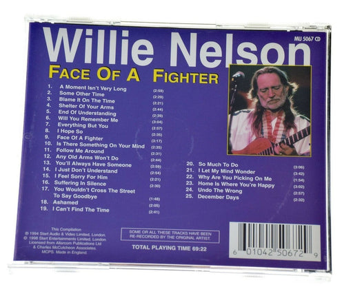 WILLIE NELSON FACE OF A FIGHTER Rare CD Album - Complete, VG Condition - Very Good - Attic Discovery Shop